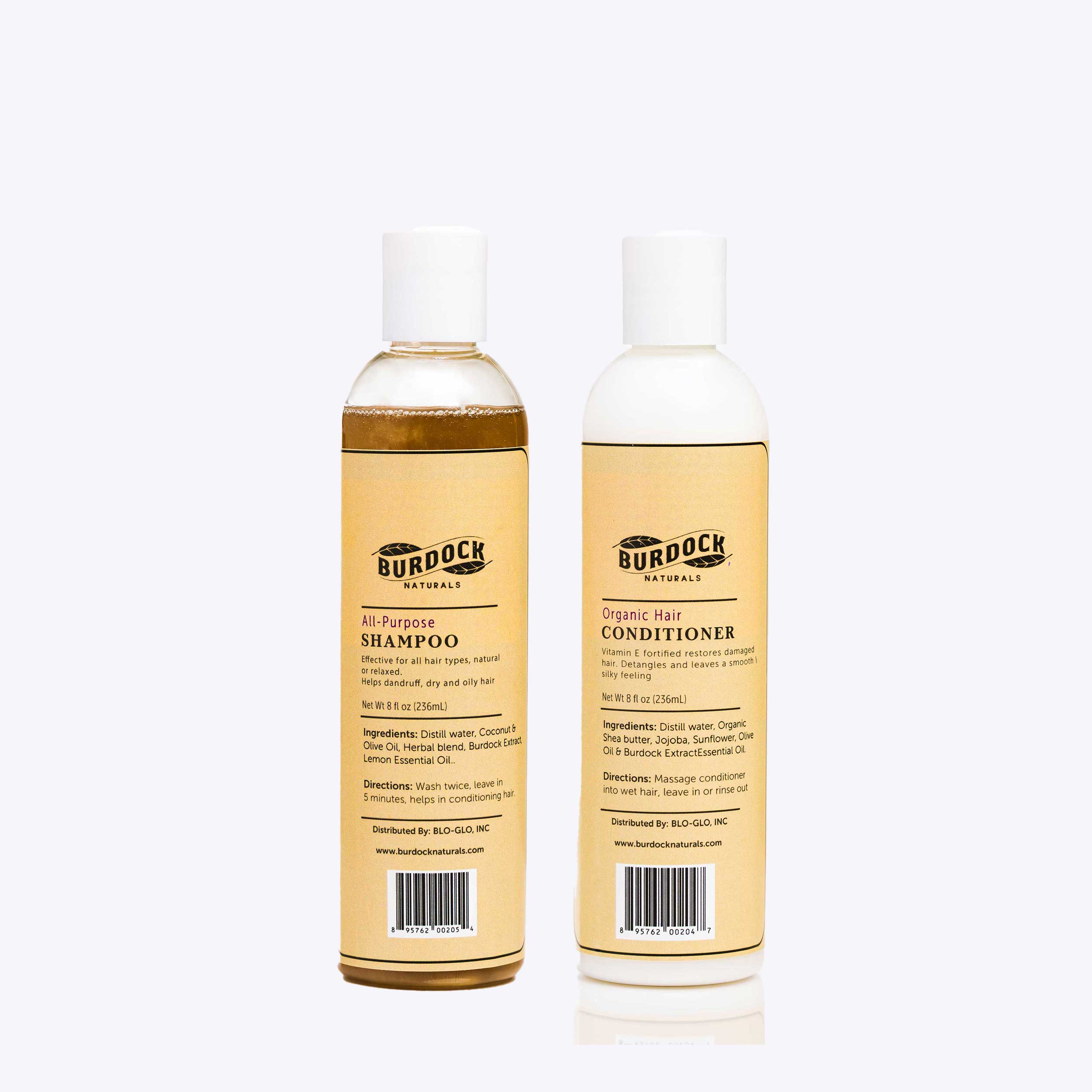 Burdock Naturals Shampoo & Conditioner Duo